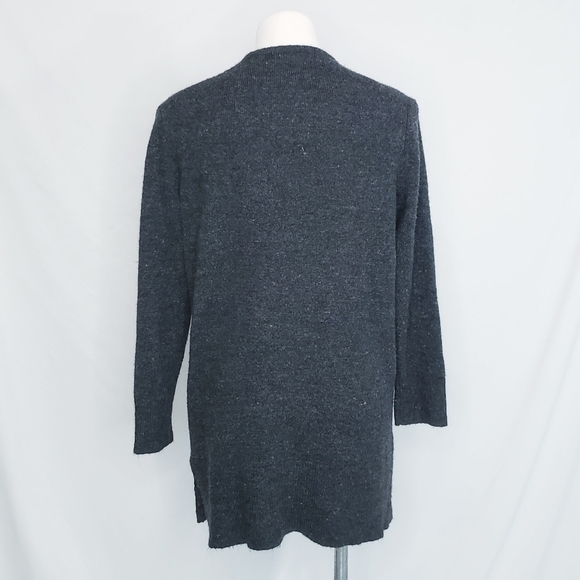 Madewell Donegal Kent Open Front Cardigan Sweater Coziest Yarn Gray - Picture 5 of 14